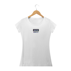 camiseta feminina Bear World
