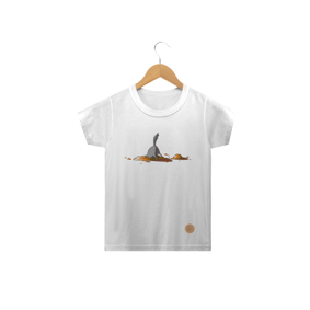 Camisa infantil cão escavando .lalu