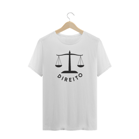 Camiseta Direito Estampa Preta