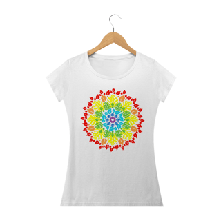 Nome do produto  BABY LONG MANDALA ARCO IRIS