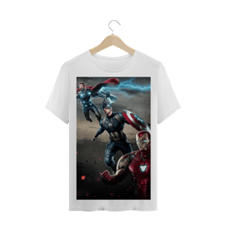 T-Shirt Plus Size - Vingadores