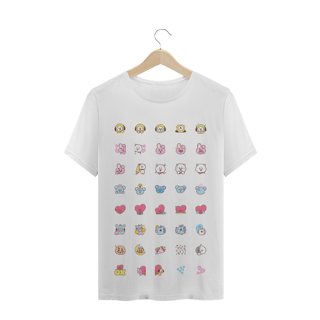 Blusa BT21 emojis - BTS