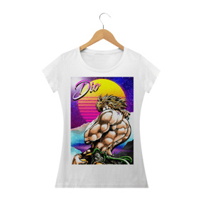 Nome do produto  Camiseta Dio JoJo Futurista Preta e Branca