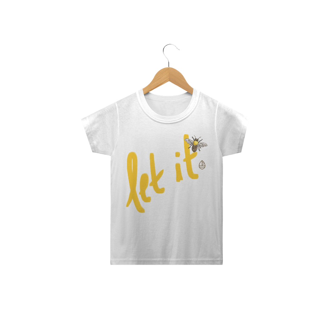 Camisa Let It Bee Infatil