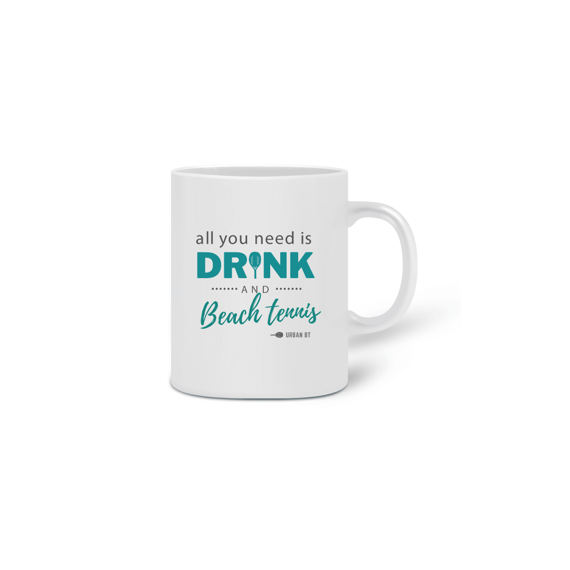 Caneca Drink and Beach Tennis
