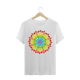 Nome do produto CAMISETA MANDALA ARCO IRIS