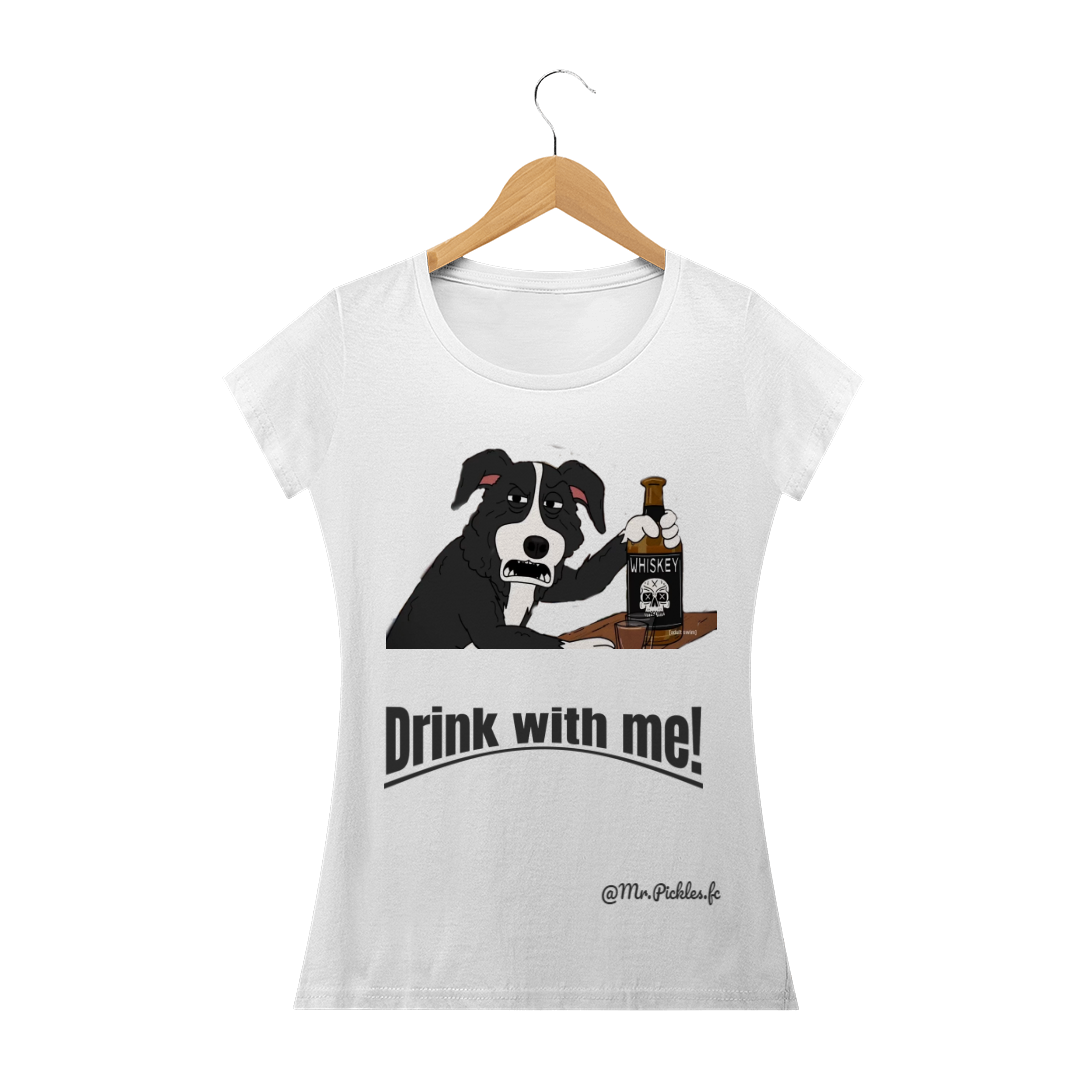 Nome do produto: Camiseta Drink with me!