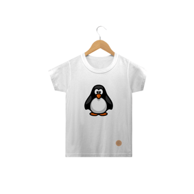 Camisa infantil pinguim .lalu