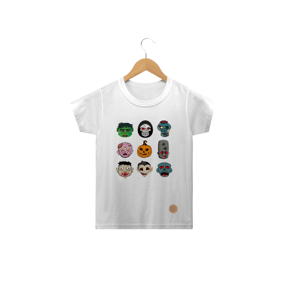 Camisa infantil monstrinhos .lalu