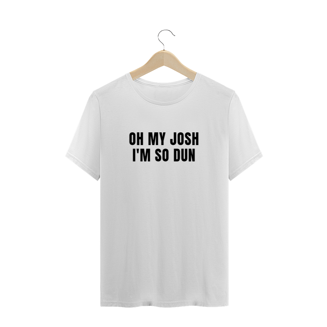 Nome do produto: CAMISA - OH MY JOSH (escrita preta) | TWENTY ONE PILOTS