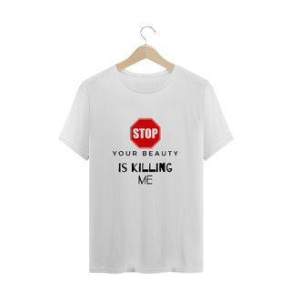 Stop Camiseta Masculina