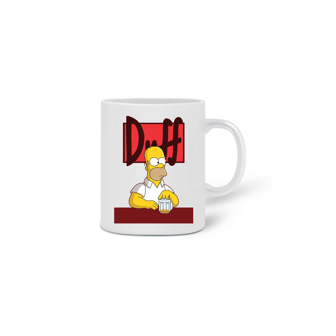 Caneca Duff Homer Simpson