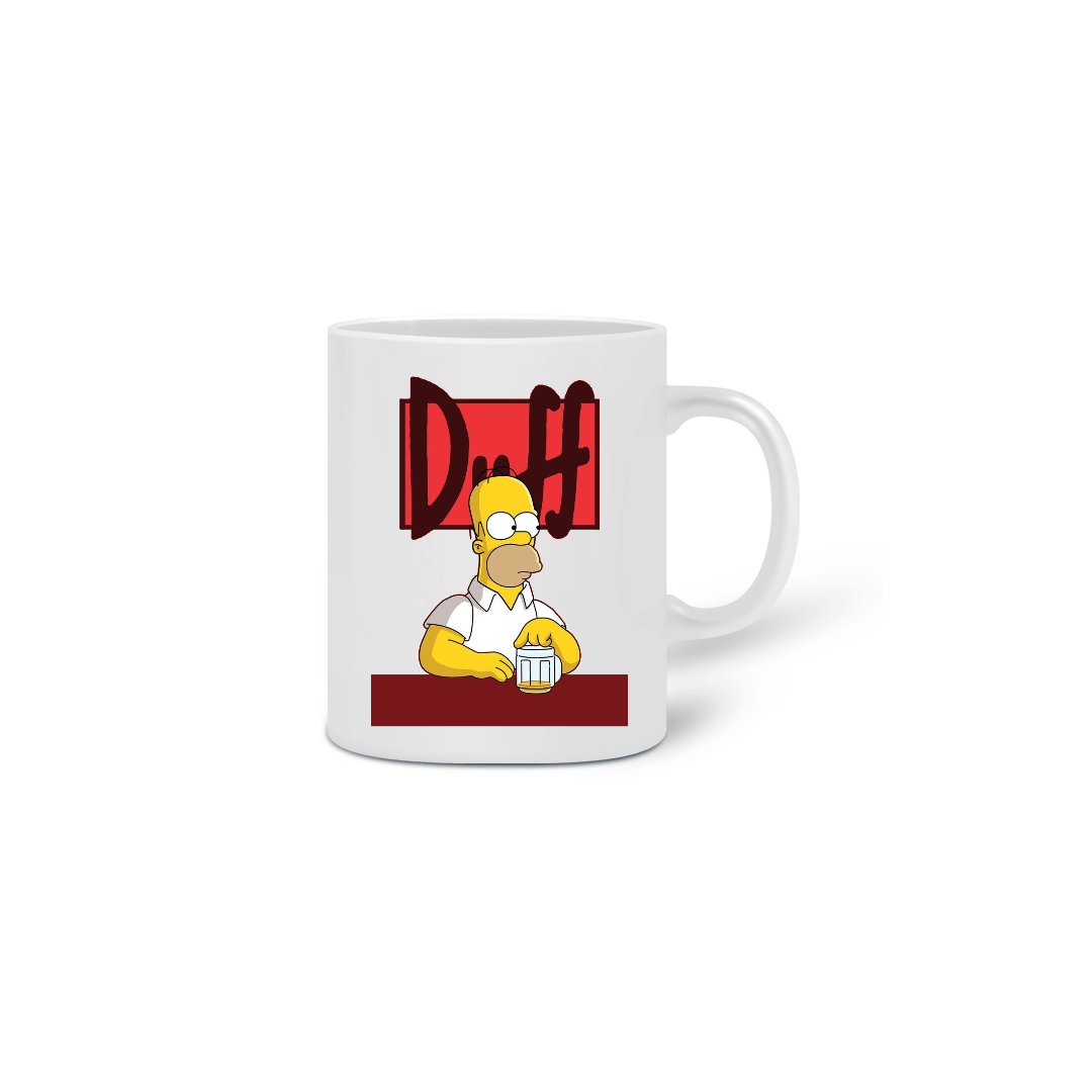Nome do produto: Caneca Duff Homer Simpson