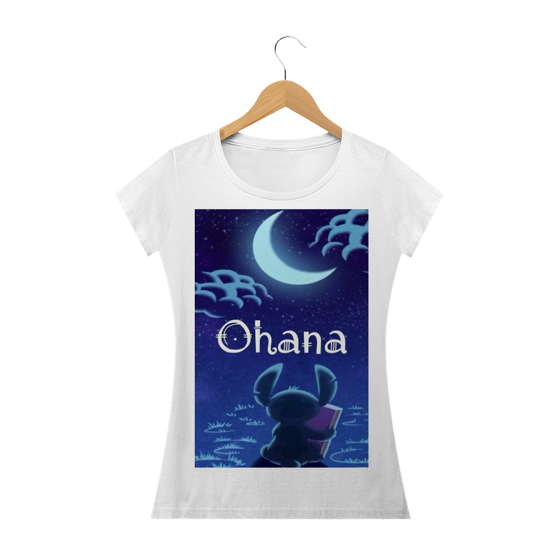 Nome do produto: Blusa Ohana Stitch Feminina