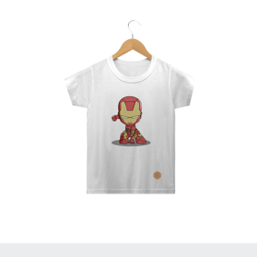Camisa infantil homem de ferro .lalu