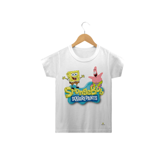 Camiseta Bob Esponja e Patrick