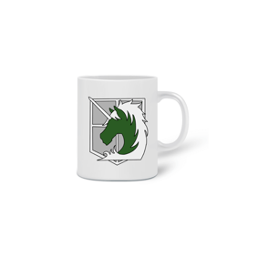 Caneca attack On titan DIvisão da Polícia Militar
