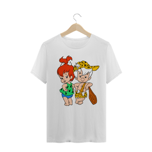 Nome do produtoCamiseta Os Flintstones - Bam-Bam e Pedrita