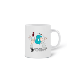 Caneca EUpreendedora (Patrícia Lauria e Podcast Entrelaçadas)