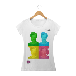  Frida! Camisa Feminina Baby Long Quality