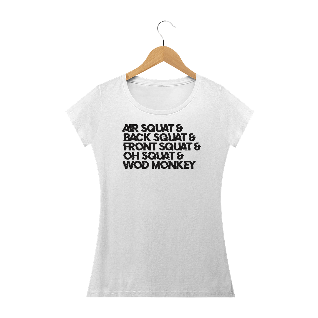 T-SHIRT FEM SQUATS