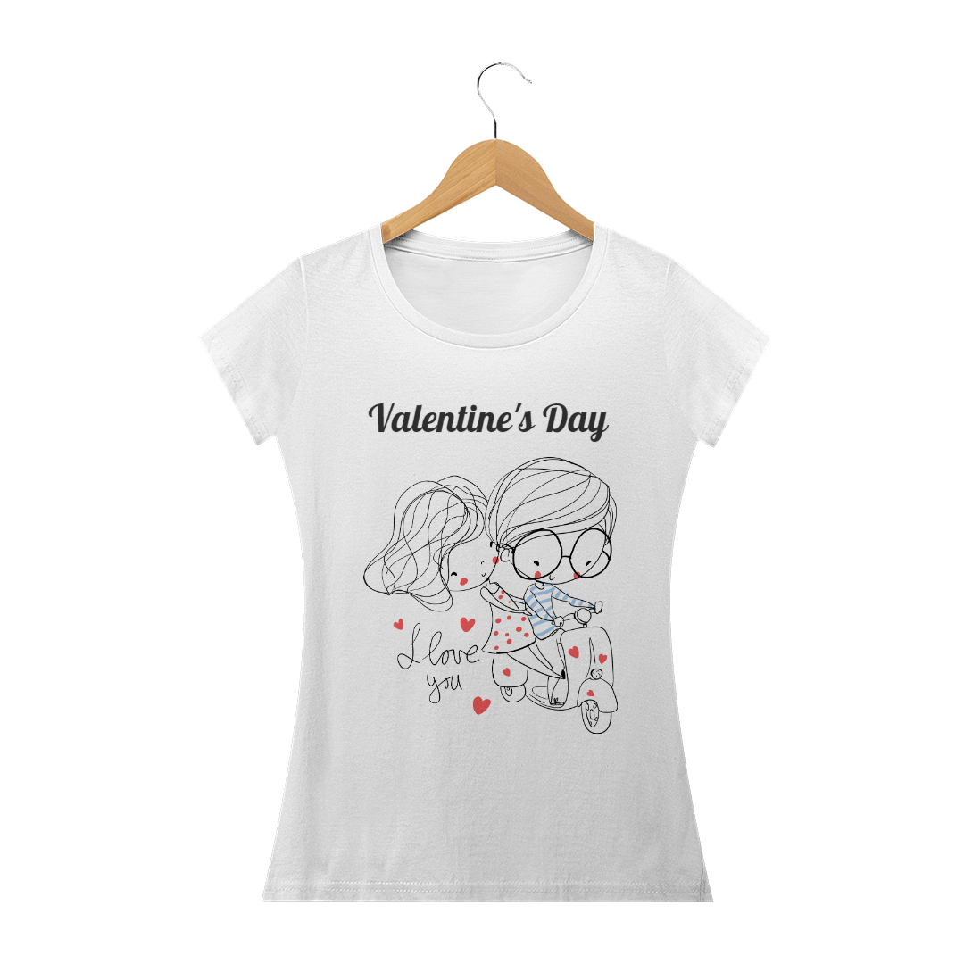 Nome do produto: Camisa Feminina Dia dos Namorados