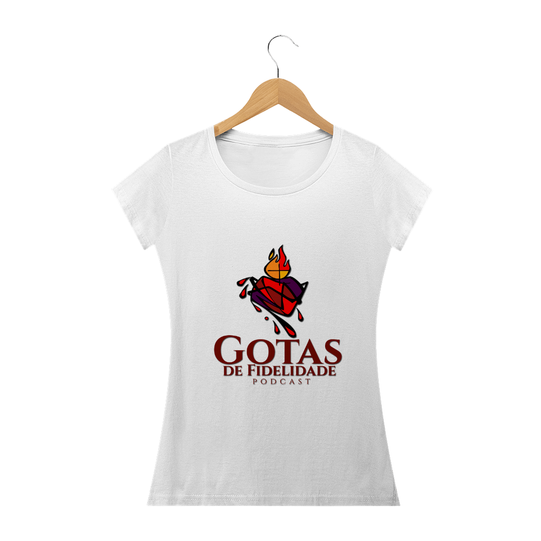 Camiseta Feminina Gotas de Fidelidade