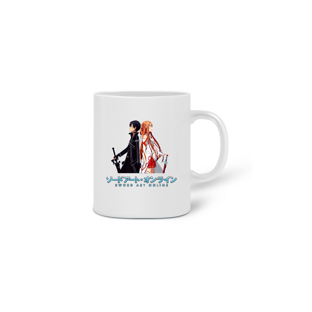 Nome do produtoMarmitaGeek Sword art online Caneca