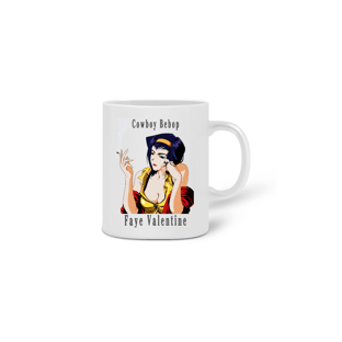 Nome do produtoMarmitaGeek Cowboy bebop - Faye Valentine caneca