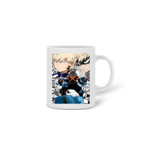 Nome do produtoMarmitaGeek Boku no hero - Bakugo Caneca