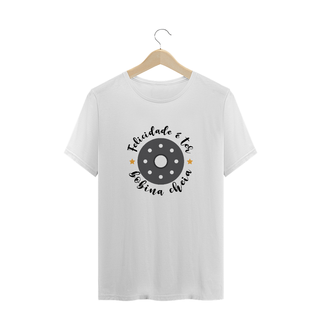 Nome do produto: Camiseta Bobina - Podcast Entrelaçadas