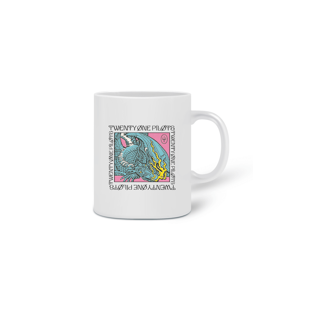 Nome do produto: CANECA - SCALED AND ICY | TWENTY ONE PILOTS