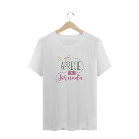 Camiseta Jornada -Júlia Sândalo e Cedro e Podcast Entrelaçadas