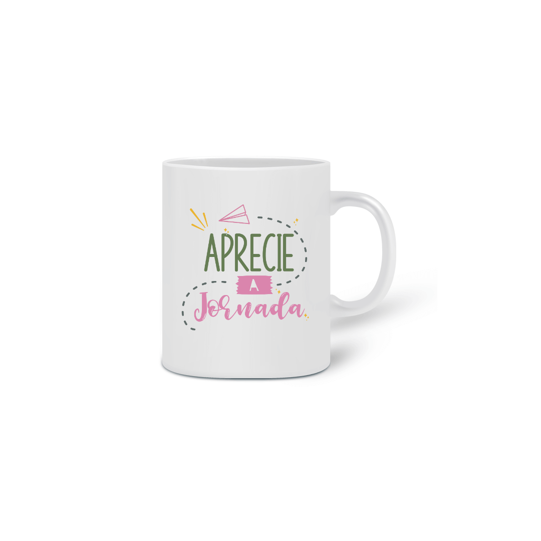 Nome do produto: Caneca  Jornada -Júlia Sândalo e Cedro e Podcast Entrelaçadas