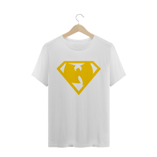 Camiseta de Malha Quality Wu Tang Clan Logo Super Amarelo