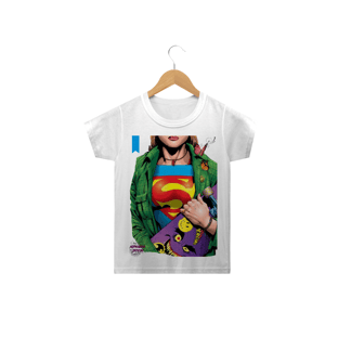 Nome do produtoSuperGirl ! Camisa Infantil Menina