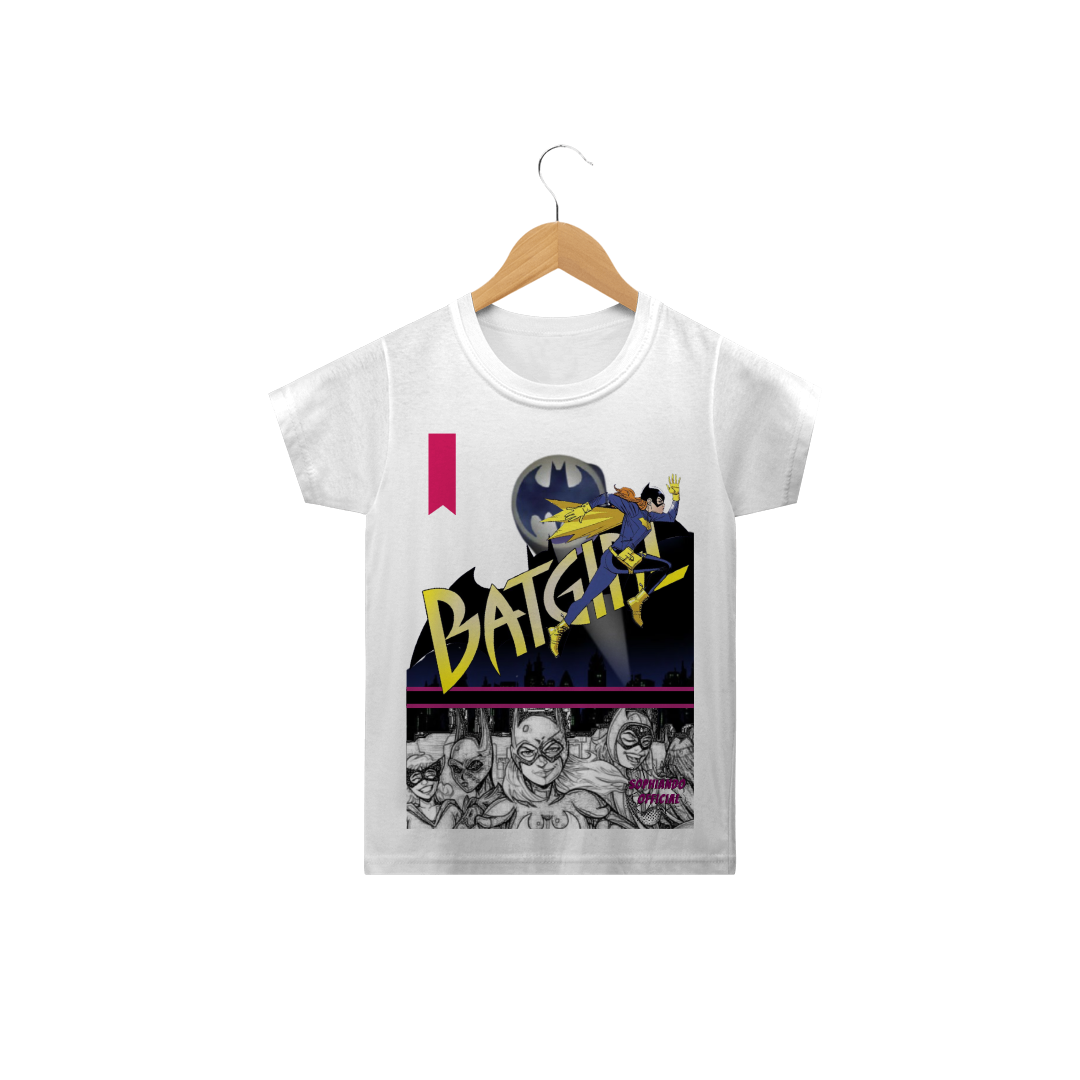 Nome do produto: Batgirls!!! Camisa Infantil Menina