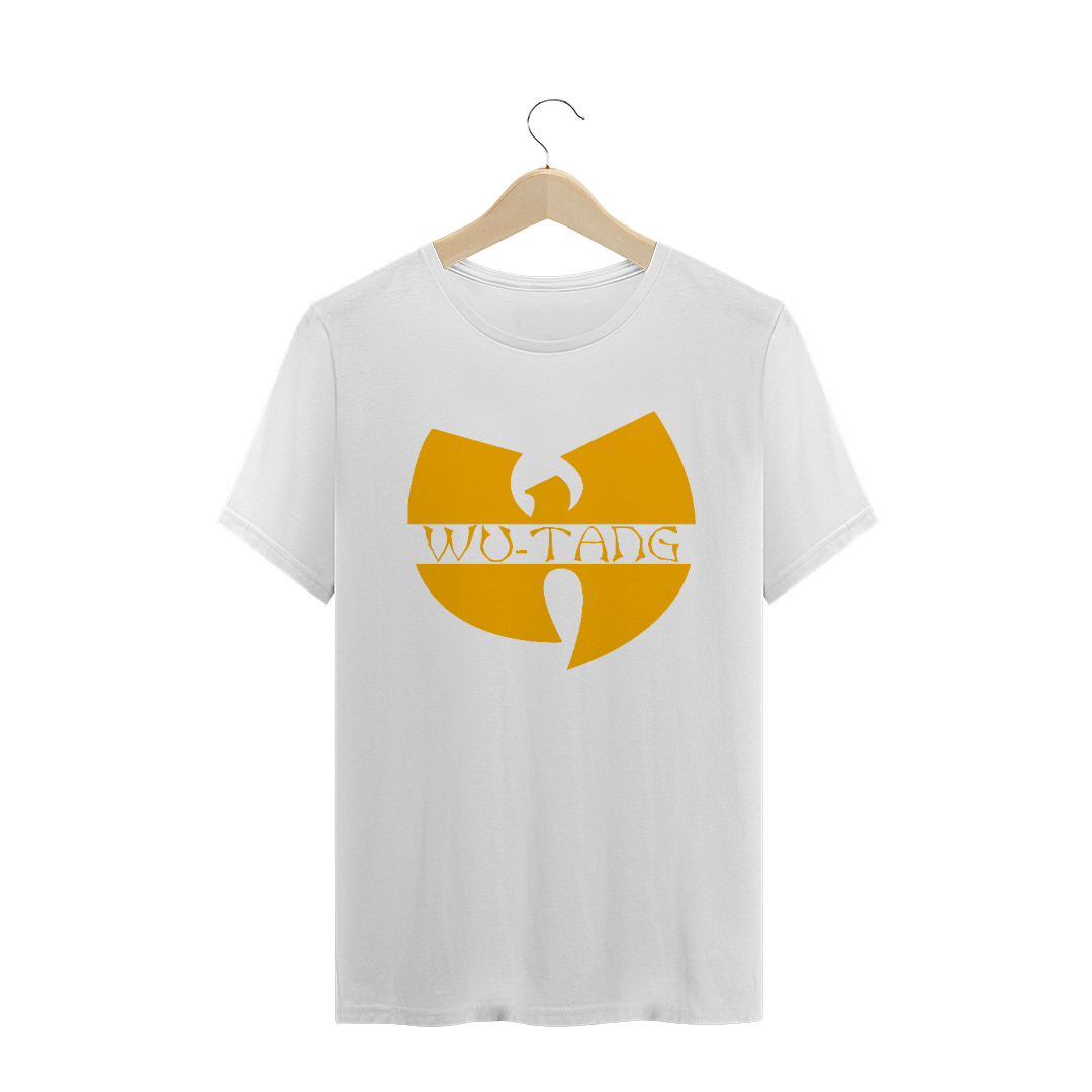 Camiseta de Malha Wu Tang Clan Hip Hop PLUS SIZE Logo WU