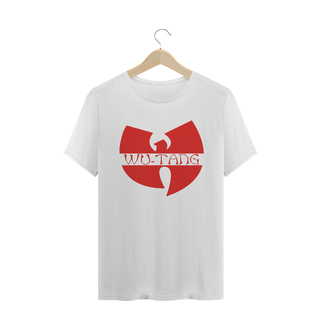 Camiseta de Malha Wu Tang Clan Hip Hop PLUS SIZE Logo WU