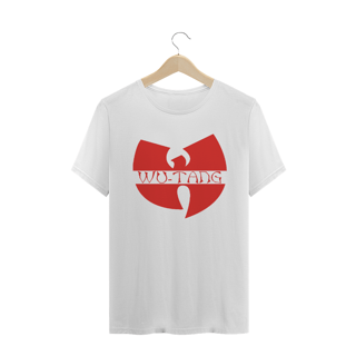 Camiseta de Malha Wu Tang Clan Hip Hop PLUS SIZE Logo WU