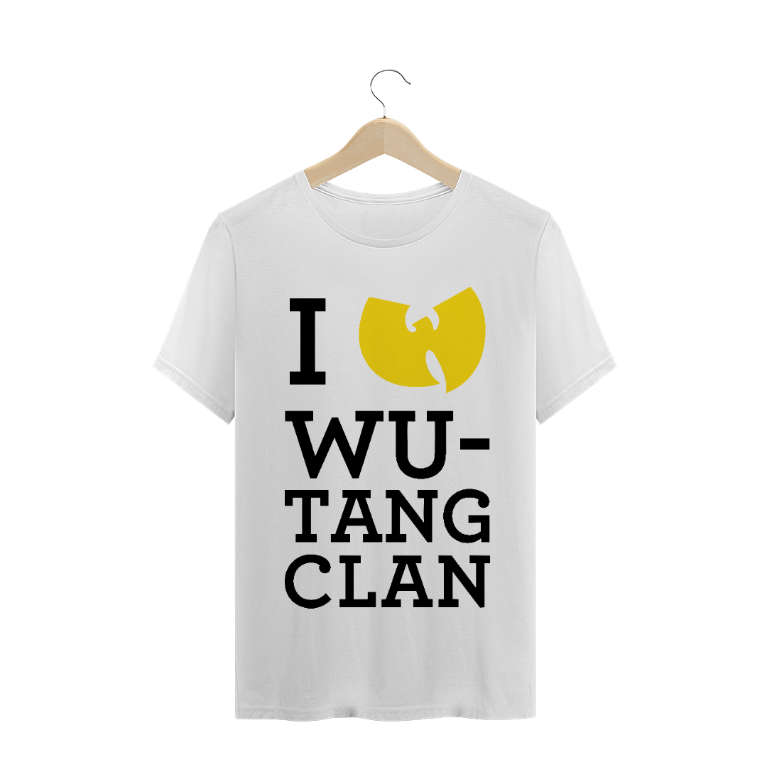 Camiseta de Malha Wu Tang Clan Hip Hop PLUS SIZE I Love