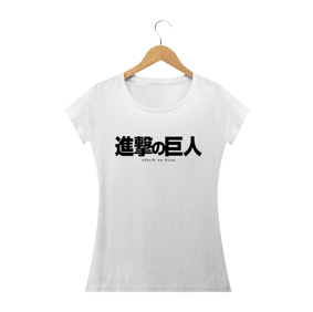 Nome do produto  Camiseta - Shingeki no Kyojin - Feminina 