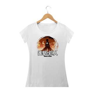 Camiseta - Shingeki no Kyojin - Feminina 