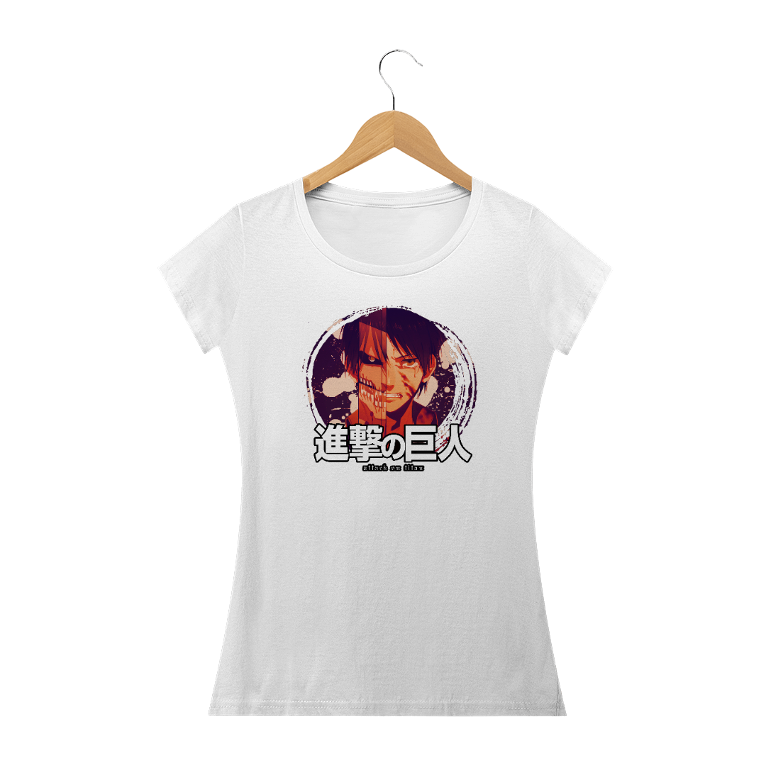 Nome do produto: Camiseta - Shingeki no Kyojin - Feminina 