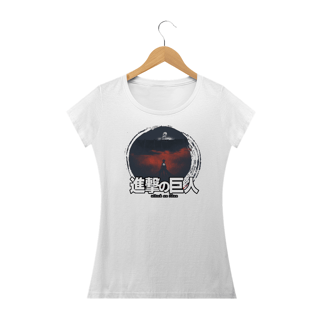 Camiseta - Shingeki no Kyojin - Feminina 