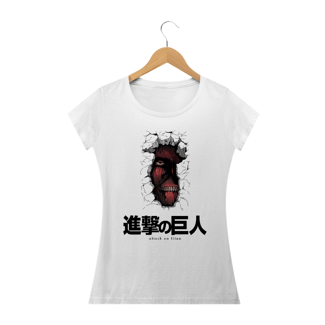 Nome do produto: Camiseta - Shingeki no Kyojin - Feminina 