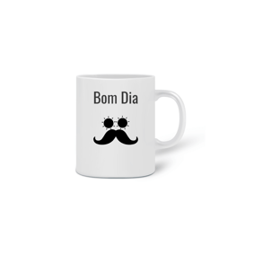 Nome do produto  Caneca Bom Dia Bigode