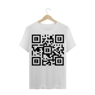 CAMISETA MASCULINA QRCODE 5ZERO
