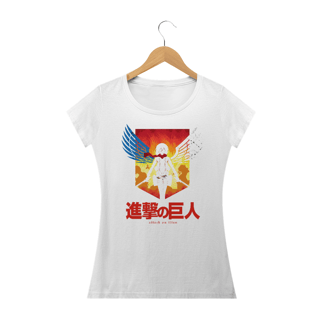 Camiseta - Shingeki no Kyojin - Feminina 