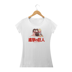 Nome do produto  Camiseta - Shingeki no Kyojin - Feminina 